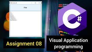 Assignment 08  Foreach Loop  Visual Application programming  Imesh LK [upl. by Desmond]