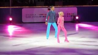 Stockholm on Ice 2011 Aljona Savchenko amp Robin Szolkowy Pink Panther [upl. by Rez]