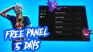 PC PANEL FREE FIRE 🎁  ANTI BAN 100   WALL HACK  SPEED HACK 👑 FREE ✅ [upl. by Nwahsad732]