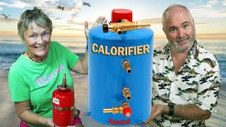 How to install a water heater calorifier  Sailing and sailboats Ep 259 [upl. by Solberg]