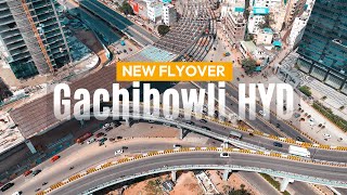 🚧 Gachibowli Flyover Update 🚧 hyderabadinfrastructure [upl. by Myron]