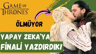 Daenerys ÖLMEDİ Yapay Zeka Game Of Thrones Finalini Yeniden Yazdı [upl. by Ennaylime]