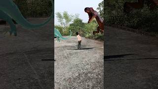 Titan trex Jurassic Park dangerous attack part 16 sshortsvirelvfx animetion [upl. by Tyrrell]