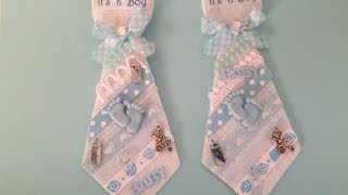 Baby Shower Father to Be Felt Tie [upl. by Ylle]