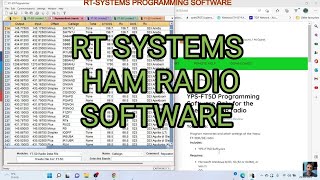 RT SYSTEMS HAM RADIO PROGRAMMING SOFTWARE [upl. by Nwahsat]