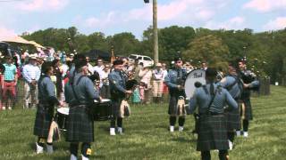 Delaware State Police Pipes and Drums at Winterthur PointtoPoint 2011 [upl. by Josi342]