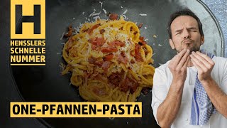 Schnelles OnePfannenPasta Rezept von Steffen Henssler [upl. by Etat]