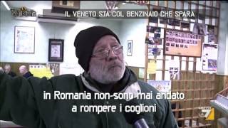 Il Veneto sta con il benzinaio che spara [upl. by Yancy]