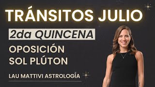 🌟Libera tu Obscuridad SolPlutón 💫 Una Nueva Identidad 🌓 Astrología 2da quincena julio 2024 🚀 [upl. by Llehsar286]