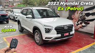 Hyundai Creta Ex model 2023 New Update ❤️ 2023 Hyundui Creta Ex Price amp Features [upl. by Jacobah]