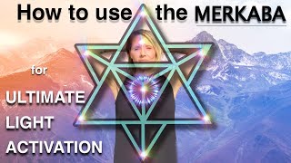 Sacred Geometry All About the Merkaba and How to use it in Meditation  ULTIMATE LIGHT ACTIVATION [upl. by Odoric]