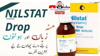 Nystatin Oral Drop  Nilstat  Adult and Children [upl. by Jelene]