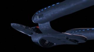 USS Excelsior Kelvin Timeline Concept  fan CGI animation [upl. by Orly]