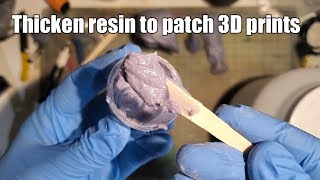 The Secret to Flawless Resin 3D Prints How To Thicken Resin for Patching Scratches and Holes [upl. by Ainaznat]