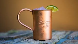 How to make an original Moscow Mule by Moscow Copper Co [upl. by Ahsieat]