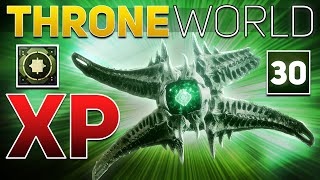 3 METHODS to Reach Throne World Rank 30  Destiny 2 Witch Queen [upl. by Synn]