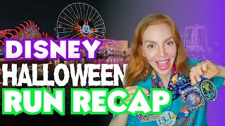 DISNEYLAND HALF MARATHON amp 10K RACE RECAP and Running Costume Fail [upl. by Gudren]