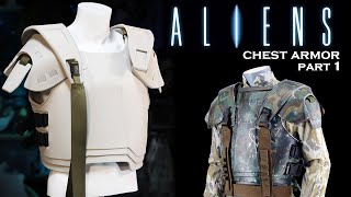 How to Make Colonial Marine Armor from Aliens  Foam Cosplay armor w Free Template  Romulus Part 1 [upl. by Llewxam598]