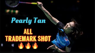 Unleashing the Magic Pearly Tan All Badminton Signature Moves  陈康乐标志性招牌动作 [upl. by Severin592]