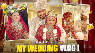 Big day😍My wedding vlog  Part 1  Paras thakral [upl. by Albertine]