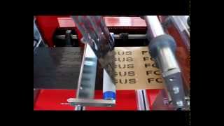 Guidolin Girotto Digital Laser Cutting amp Converting System  Automotive Emblems [upl. by Htiduj]