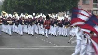 Beckman HS  Anchors Aweigh  2011 Duarte Route 66 Parade [upl. by Lamak]