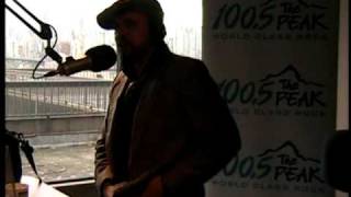 Hawksley Workman  Live at 1027 The PEAK [upl. by Anyzratak]