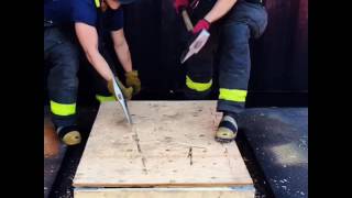 Fire Maul™ Plywood Test [upl. by Nethsa475]