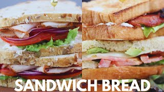 Your Boxed Lunch Has Been Upgraded White Bread amp Oat MultiSeed Sandwich Bread Recipes [upl. by Conney]