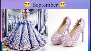 Select your birthday month and see your Gorgeous Outfits  D [upl. by Ayoted]