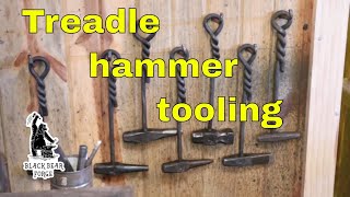 Treadle hammer tooling a closer look [upl. by Esnofla]