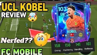 Gregor kobel goalkeeper review fc mobile best gk🤯🤯🤯 better than Van DER sargk review fc mobile [upl. by Gainer]