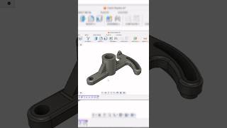 Clutch Bracket in Fusion 360 autodeskfusion360 3dmodelingsoftware bracketdesign cadsoftware [upl. by Ahsineb]