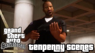 All Tenpenny Scenes  GTA San Andreas Definitive Edition [upl. by Puklich]