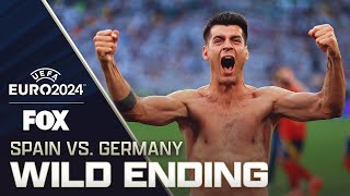 Spain vs Germany Final 3 minutes of UNREAL quarterfinal match 🤯  UEFA Euro 2024  Quarterfinals [upl. by Oigaib594]