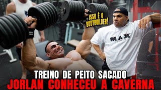 JORLAN VISITOU A CAVERNA  TREINO DE PEITO SACADO  RAFAEL BRANDÃO [upl. by Hamaso]