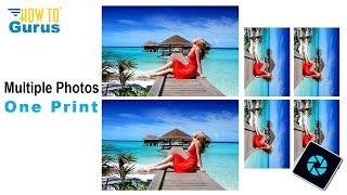 How You Can Print Multiple Images on One Page Using Photoshop Elements [upl. by Montgomery326]