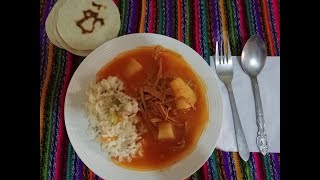 Receta de Hilachas guatemaltecas [upl. by Tressa527]