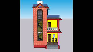 2 storey house design hometour home house housedesign homedecor homemade ghar [upl. by Warde]