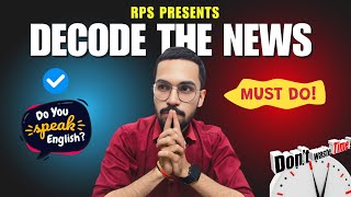 Crack The Code Master English With News [upl. by Romelle]