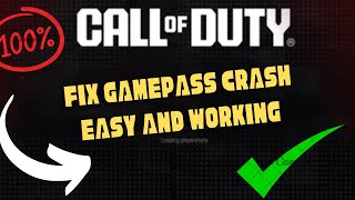 Fix COD Black Ops 6 CRASHING on Gamepass NEW [upl. by Ameyn]