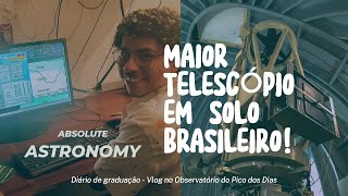 vlog 7  Missão astronômica Observacional no Observatório Pico dos Dias pela USP [upl. by Bekaj195]