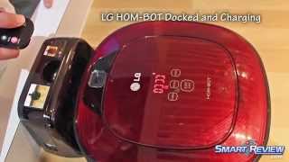 CES 2013  LG HOMBOT Square 30 Robot Vacuum Demonstration  LRV790R Robotic Vacuum Cleaner [upl. by Breh]