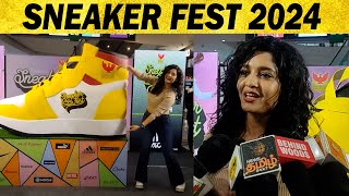 Irudhi Suttru 🥊Ritika Singh 💖 Inaugurated the Sneaker 👟Festival 2024 at Phoenix Marketcity  OMT [upl. by Tarryn]