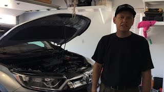 20172022 Honda CRV 15L Turbo Oil Change and Fumoto Valve Install [upl. by Esorlatsyrc]