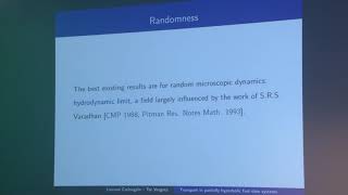 Transport in partially hyperbolic fastslow systems – Carlangelo Liverani – ICM2018 [upl. by Huda]