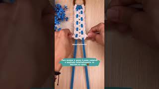 Prendedor de cortina em macrame passo à passo diy macrametutorial macramepassoapasso macrame [upl. by Eldwon142]