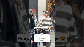 Diljit Dosanjh greets paps with FOLDED HANDS as he arrives in Mumbai 😍 shorts diljitdosanjh [upl. by Roydd]