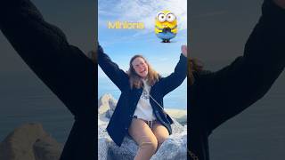 Arianna fa le voci al mare 🌊 disney minions harrypotter [upl. by Chiarra]