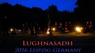 Lughnasadh  Medieval Pagan Folk Night  LeipzigGermany 2016 [upl. by Aronel]